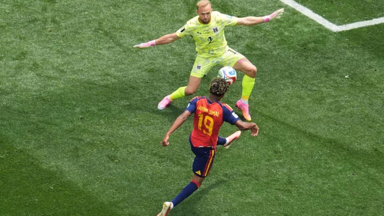 Spain’s Lamine Yamal goalless, yet is attacking threat in knockout win