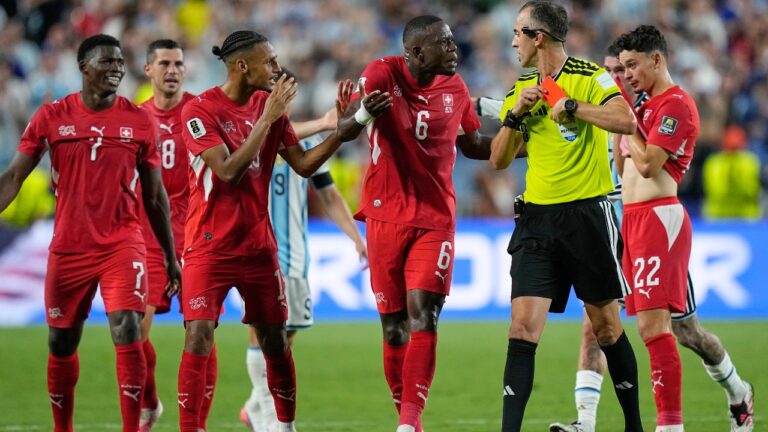 Rules panel: Switzerland’s Embolo should not have been sent off