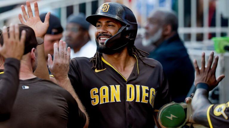 Tatis hits longest homer of season to lead Padres to win over Braves