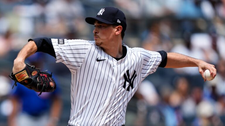 Yankees LHP Max Fried faces hitters in simulated game